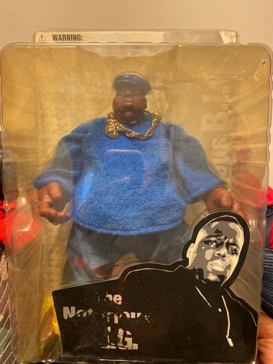 The Notorious B.I.G. アクションフィギュア　MEZCO Notorious B.I.G. Action Figure by Mezco - Sunglasses, Mic