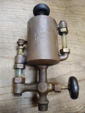 Vtg Antique Powel Boson 1 Pint Hit Miss Steam Gas Engine Brass Cylinder Oiler