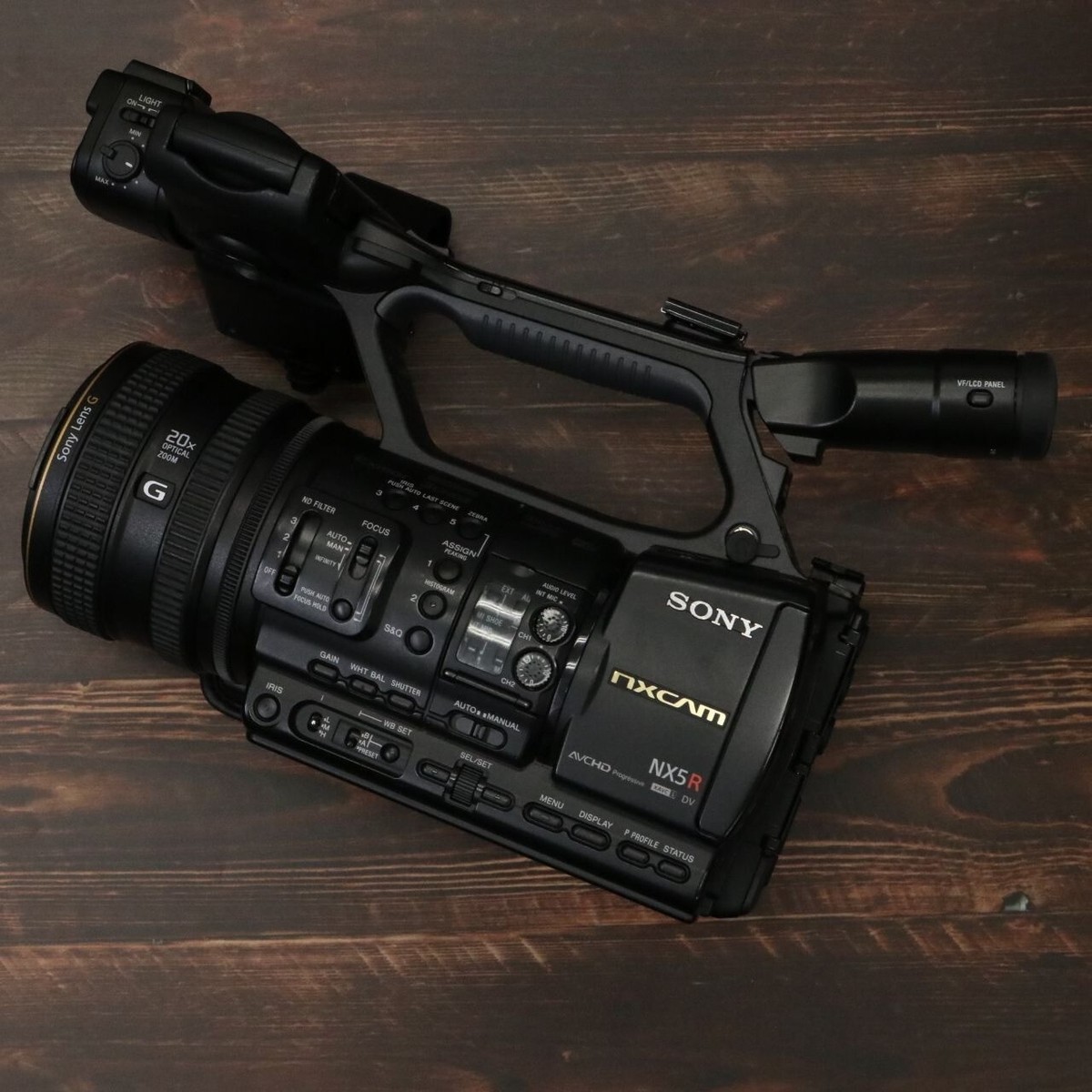 Sony HXR-NX5R NXCAM Camcorder Power-on time 16 x 10H Home