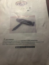 tuff 72" cultipacker model ftf-0632cpatv with owner manual new