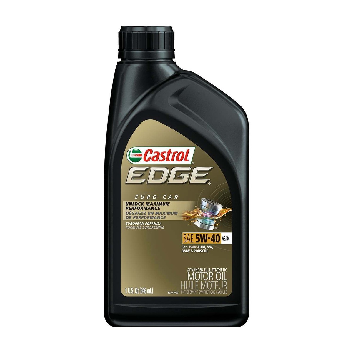 7x QUART KIT 5w40 CASTROL EDGE EURO CAR 5W-40 Engine Motor