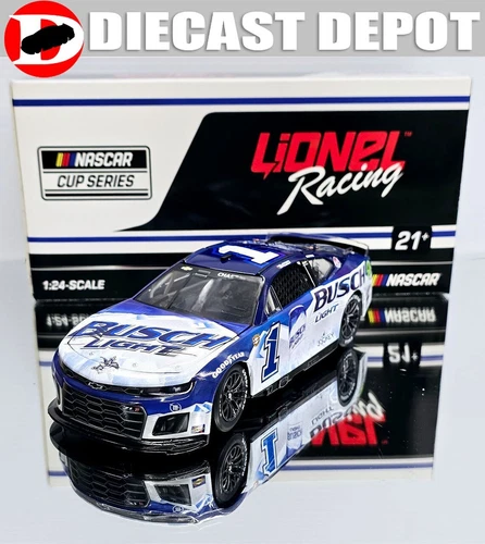 ROSS CHASTAIN 2024 DARLINGTON RETRO BUSCH BEER THROWBACK 1/24 ARC DIECAST - Picture 10 of 10