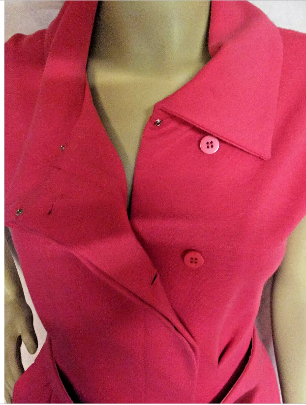 Vestido para mujer Ellen Tracy, 8 rosas con cinturón viene con cinturón Ellen Tracy Foto 3 de 4