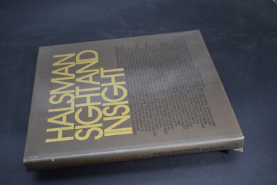 SIGNED/FIRST* SIGHT & INSIGHT by Philippe Halsman With Photo | eBay