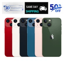 Apple iPhone 13 -128/512GB- Starlight Green Red Unlocked Verizon Sprint Dual SI