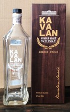 Kavalan Classic Single Malt Whisky empty Bottle and Box 700 ml 2015