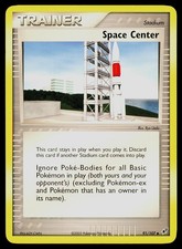 Pokemon Card Deoxys Space Center 91/107 Uncommon