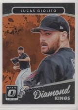 2017 Panini Donruss Optic Diamond Kings Orange Prizm /199 Lucas Giolito #6 02v3