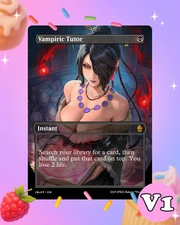 Vampiric Tutor | MTG x Final Fantasy Premium Art Card