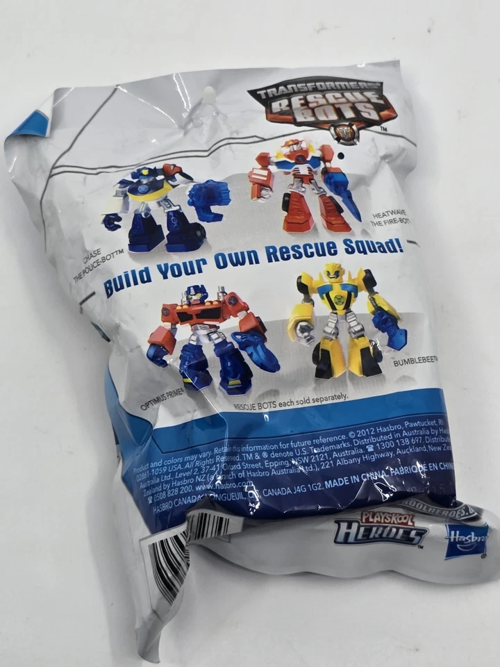 Playskool Transformers Rescue Bots Optimus Prime Figure 4" Stocking Stuffer - Image 3 of 4
