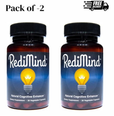 #ad #ad 2 Pack Redimind Cognitive Supplement Capsules Non GMO Vegan Gluten Free $34.55