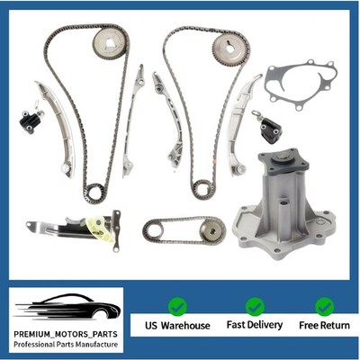 Water Pump Timing Chain Kit For Nissan Infiniti QX56 QX80 M56 Q70 NV2500 VK 5.6L