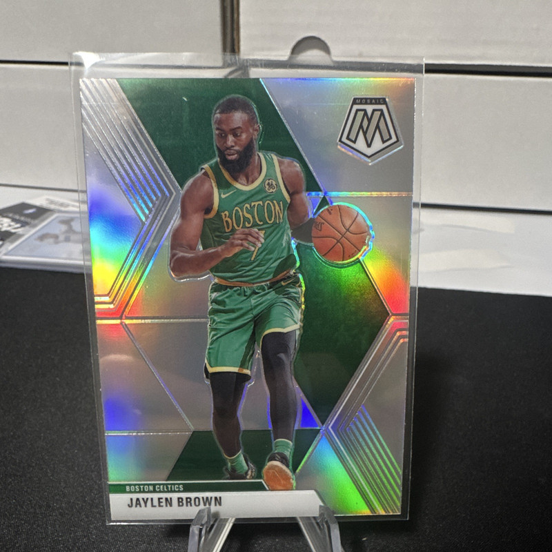 Panini 2019-20 Mosaic Jaylen Brown #89 Boston Celtics Prizm Basketball Card