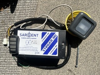 Sargent Stinger 310 Caravan Alarm Spares Repair.with Remote Control.Free Post.