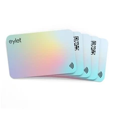 5  Prism Digital Business Card Pack - NO SUBS | NFC enabled Prism 5 Pack