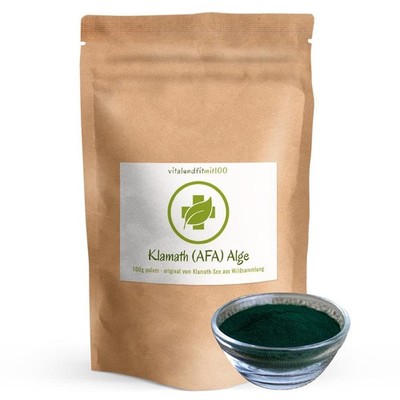 Klamath (AFA) Alge aus Wildsammlung - 100 g - Hohe Vitalstoffdichte