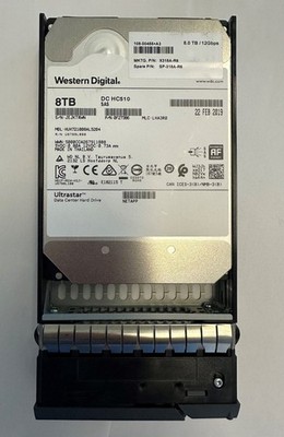 0F27386 - Netapp 8TB 7200 RPM SAS 3.5'' HDD for DS4246 24 bay enclosure, DS212...