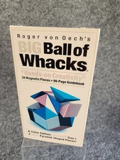 2014 Big Ball of Whacks NEW IN BOX - Ball Puzzle Brain Teaser - Complete w/ Book