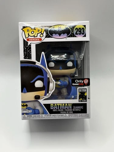 Funko Pop! Heroes: DC Comics - Batman (Gamer) Vinyl Figure (GameStop Exclusive)