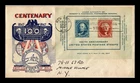 DR JIM STAMPS US COVER CIPEX SOUVENIR SHEET FDC SCOTT 948 KNAPP FLEETWOOD