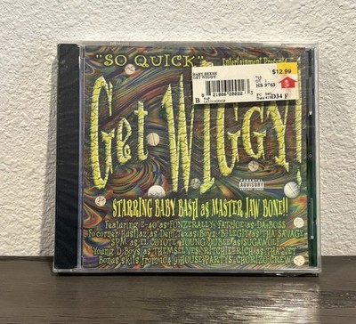 Get Wiggy Baby Bash as Master Jaw Bone So Quick Entertainment 2002 New Sealed CD
