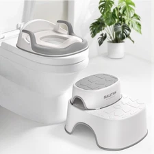 Maliton Baby Potty Training Seat with Step Stool, Toddler Toilet Seat for Boys