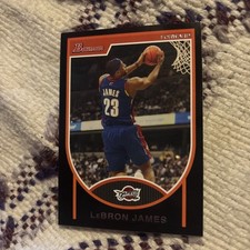 2007-08 Topps LeBron James Bowman #23 Cleveland Cavaliers