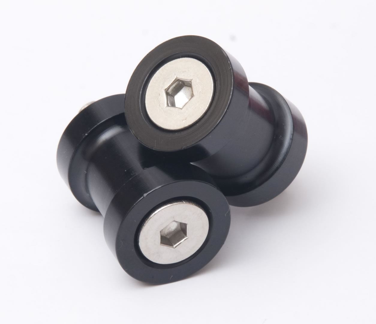 R&G Paddock Stand Bobbins M8 Black Triumph Daytona Moto2 765 2020