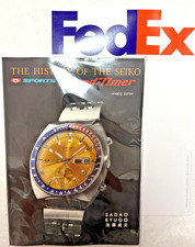 Seiko Speed‐Timer Book Edizione Giapponese POD Paperback 2025 Cronografo FedEx De