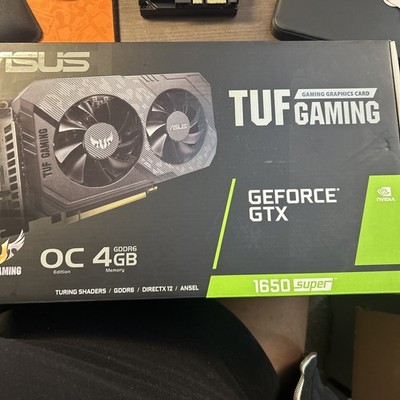 ASUS GeForce GTX 1650 Super TUF OC 4GB GDDR6 Used Works Great