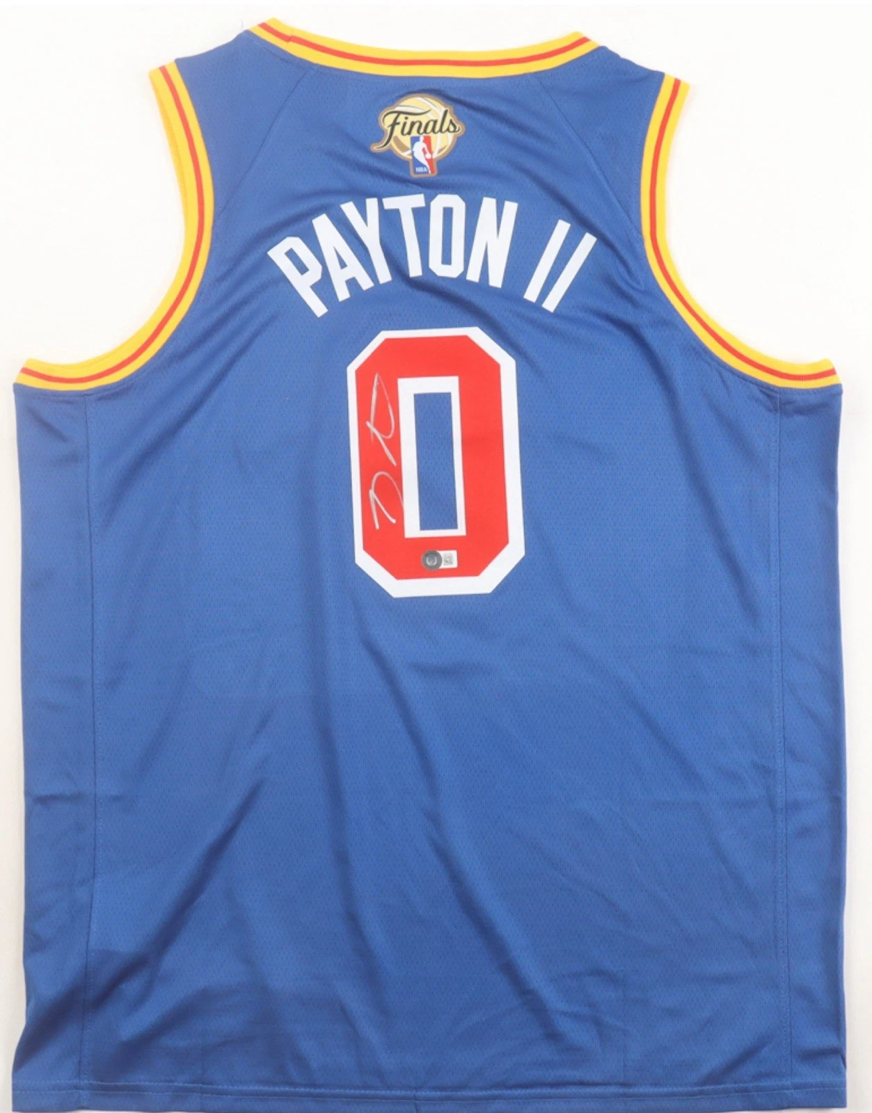 Gary Payton II Signed/Autographed Warriors Nike Authentic Jersey (Beckett)
