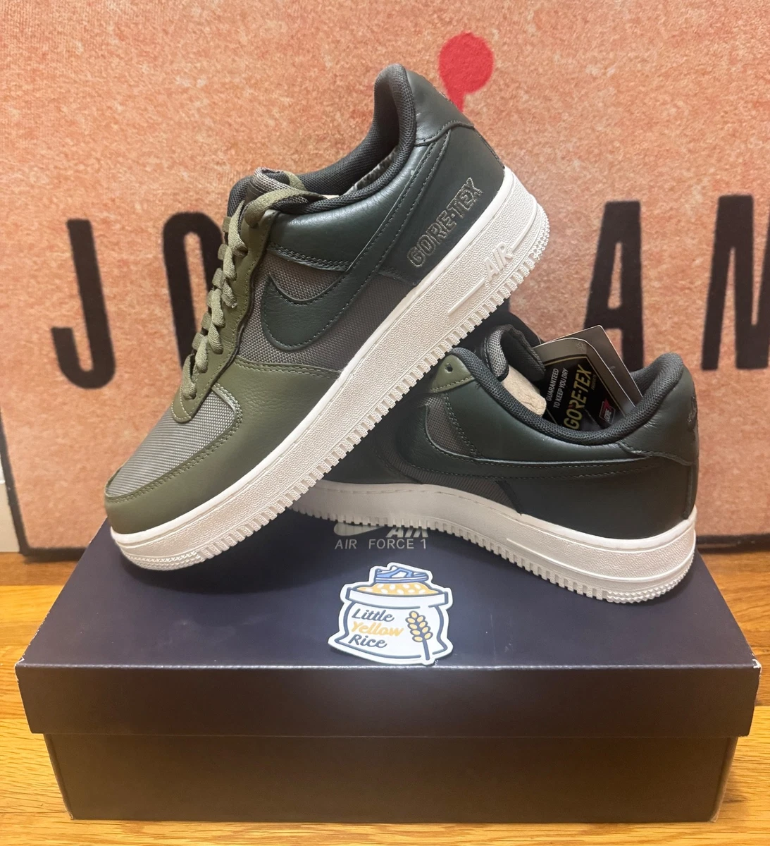Nike Air Force 1 GORE-TEX Low Medium Olive CT2858-200 Men\'s Size 9.5 EUC Nike Air Force 1 Low Gore-Tex Medium Olive Men main image 2