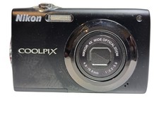 Nikon COOLPIX S3000 Digital Camera 12.0MP 4x Optical Zoom BLACK Works READ 