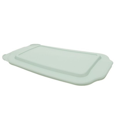 Pyrex 232-PC 2-Quart Sage Green Rectangular Food Storage Replacement Lid