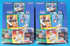 Fleer 1991 Football Cards Box Lot 67 Sealed Packs Pro Vision Bo Jackson