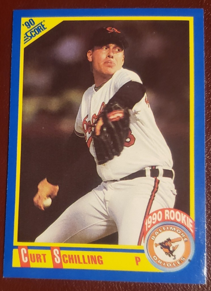 1990 Score Rookie #581 Curt Schilling P Baltimore Orioles  ***40% OFF 2 or MORE