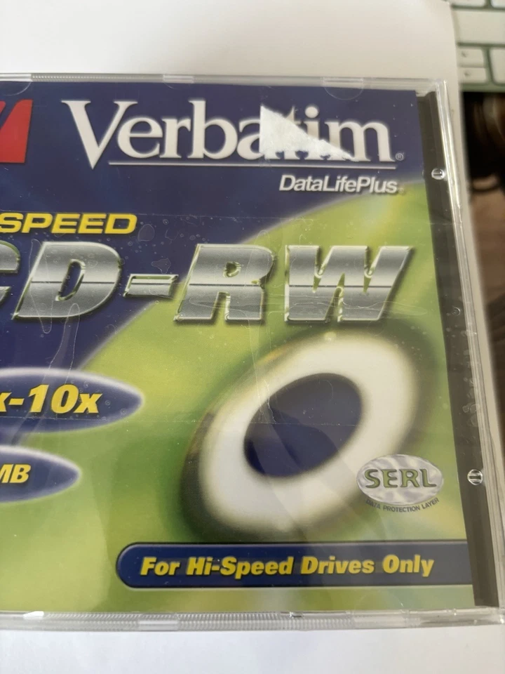 6 x Verbatim Data Life plus CD-RW 700MB  New And Sealed - Image 3 of 4
