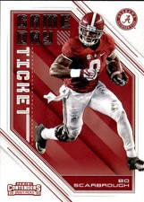 2018 Panini Contenders Draft Picks Game Day Tickets #19 Bo Scarbrough - FB