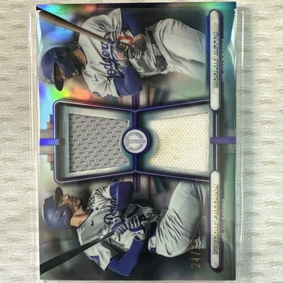 2026 Topps Tribute Freddie Freeman & Mookie Betts Dual Relics Mem /75  Dodgers