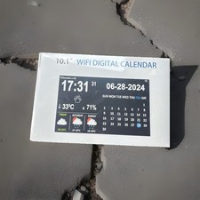10.1 WiFi Digital Calendar Clock Weather Disp...