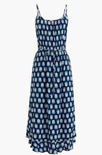 J. Crew Floral Paisley Scandinavian Midi Sun Dress Viscose Belted Sz 10 New