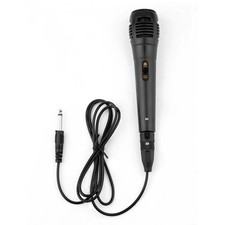 6.35mm Jack Dynamic Microphone Handheld Wired Microphone for Karaoke Speakers