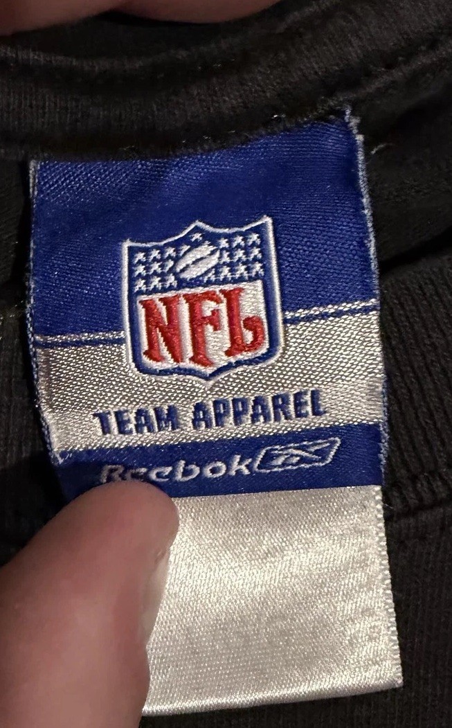 Pittsburgh Steelers Shirt Mens XL Black Long Sleeve NFL Football Reebok On Field thumbnail 4