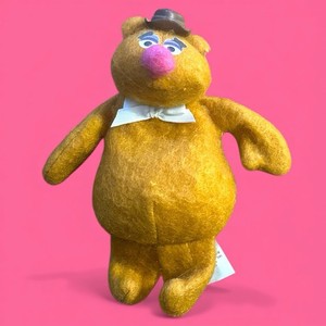 Vintage FISHER PRICE FOZZIE BEAR #865 Beanbag JIM HENSON MUPPETS Doll 1979