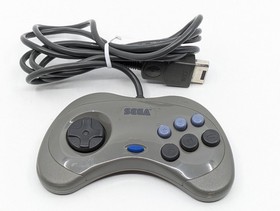 SEGA Saturn HST-3210 Gray Console Complete Set Tested Japan NTSC-J