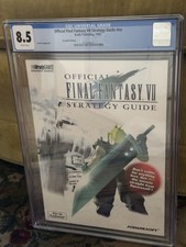 Final Fantasy VII 7 Brady Games Strategy Guide TOP POP 7TH PRINT CGC 8.5 PS1