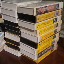 National Geographic VHS Tapes Lot