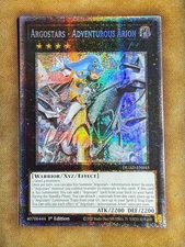 Yugioh Argostars - Adventurous Arion DUAD-EN045 Starlight Rare 1st Ed NM