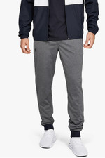Under Armour Men's Sportstyle Tricot Joggers 1290261 Gray Size XL