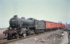 35mm COLOUR RAIL Slide, BRE789. LNER 2-6-0, 62065. York, 1965.